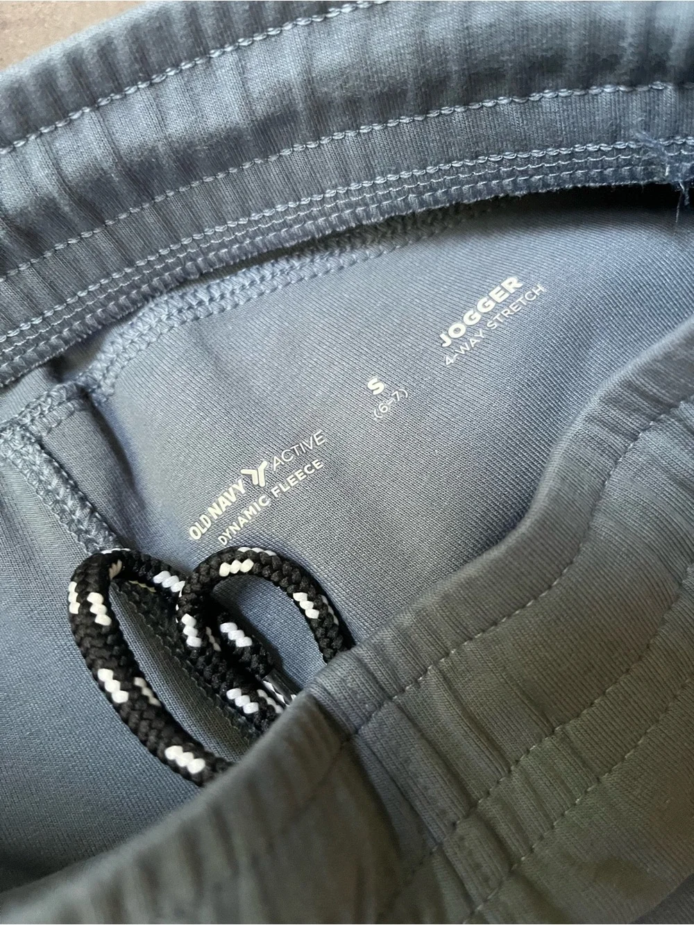 Old Navy blue Jogger Sweatpants with Zipper Pockets size S (6/7)